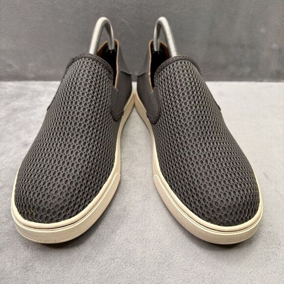 Olu'Kai Pehuea Womens Size 9 Shoes Gray Slip-On Comfort Casual Low Top Sneakers - Picture 2 of 8